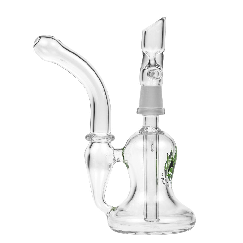 Black Leaf - Portable Bubbler with Inline Hole Diffuser - Side view 6