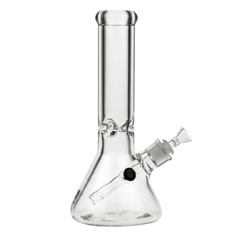 Beaker Base 9mm -Glass Ice Bong - 30cm - Side view 6
