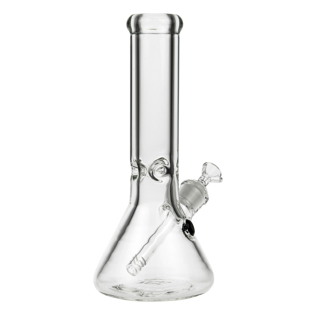 Beaker Base 9mm -Glass Ice Bong - 30cm - Side view 5