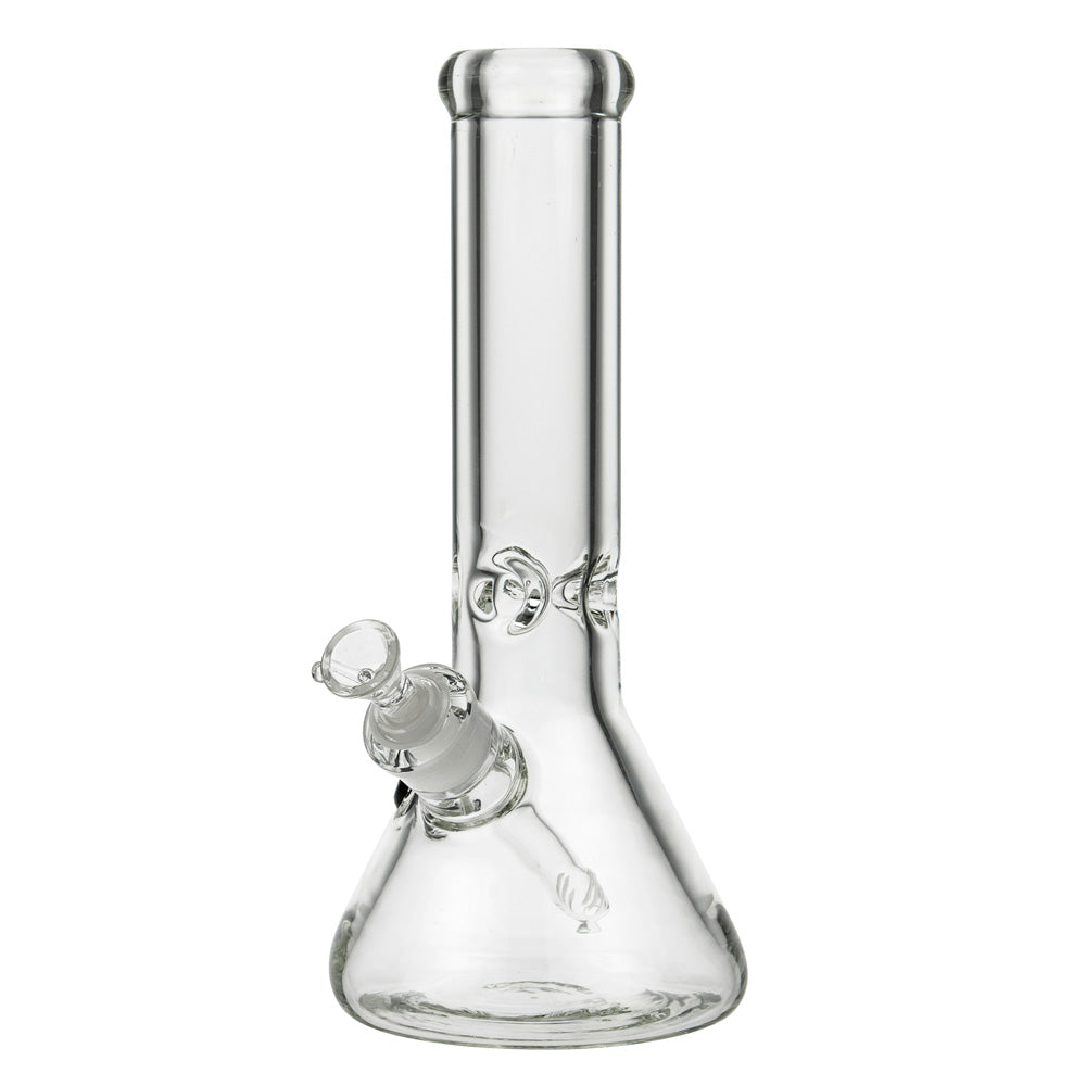 Beaker Base 9mm -Glass Ice Bong - 30cm - Side view 2