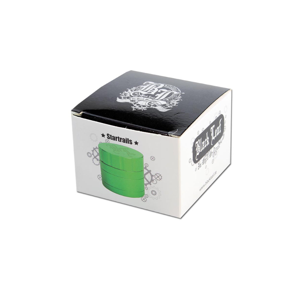 Black Leaf Startrails Aluminum Grinder | 4-Piece | In box
