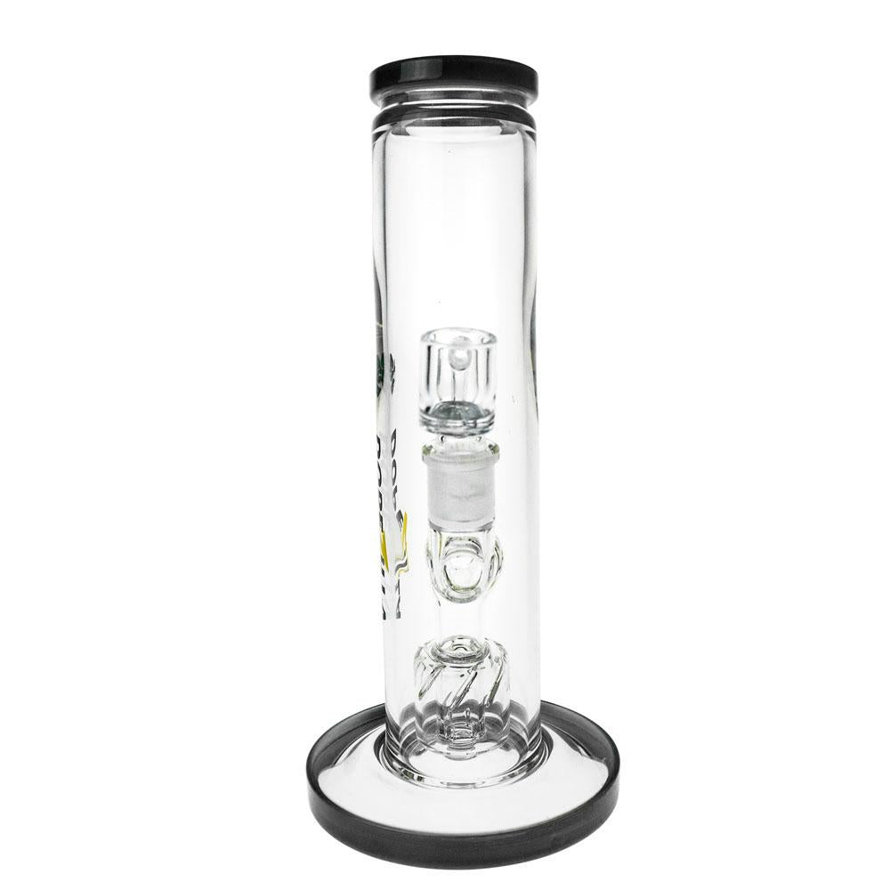 Dopezilla Glass Ogre Dab Rig | 10 Inches | Black | front view