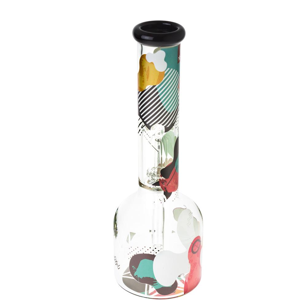 Famous Brandz Aquarius Bubble Base Ice Bong | 12 Inch