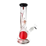Famous Brandz Goa Beaker Ice Bong | 12 Inch | side view 1