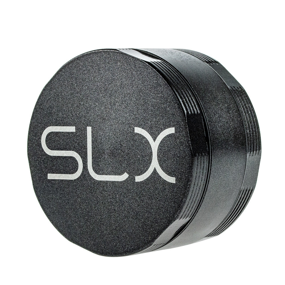Herb Grinder | 4-Part | 2.4 Inch | Black - Front View