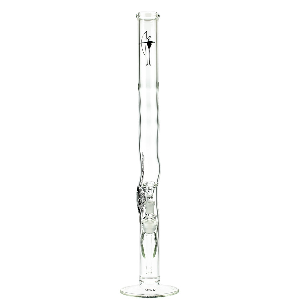 G-Spot Glass Large Aboriginal Bong with Solid Tank Joint | 60 cm - Front View
