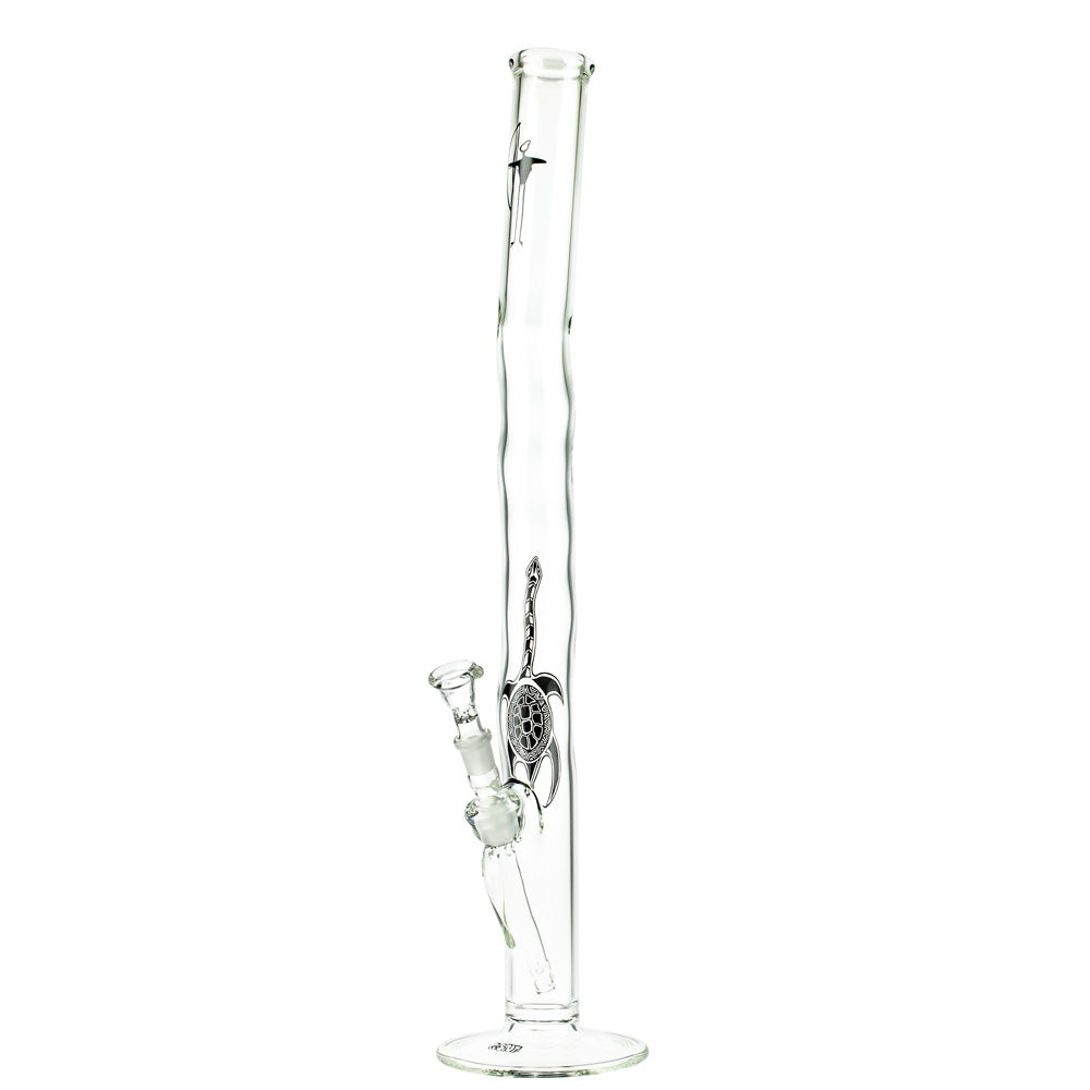 G-Spot Glass Large Aboriginal Bong with Solid Tank Joint | 60 cm - Side View 2