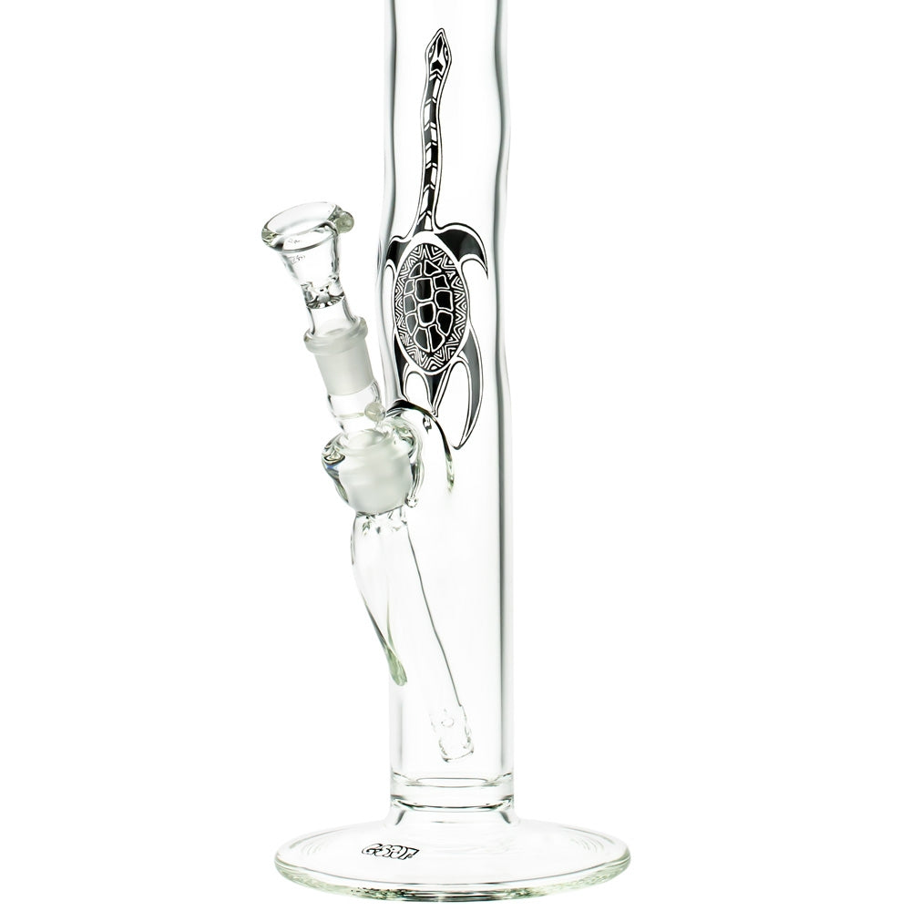 G-Spot Glass Large Aboriginal Bong with Solid Tank Joint | 60 cm - Stable Round Foot