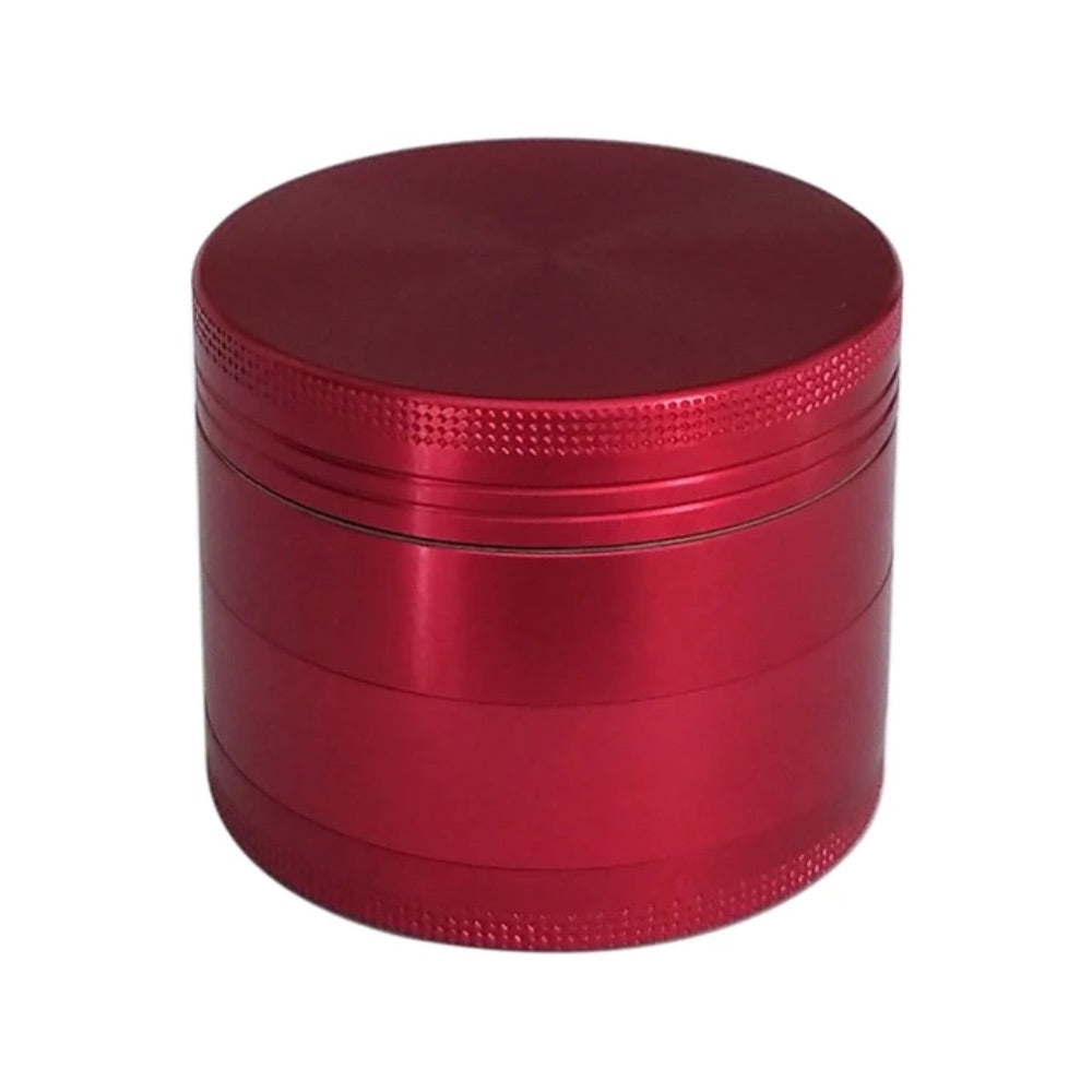 Aluminum 63mm Herb Grinder with Pollen Screen and Magnetic Lid