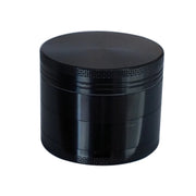 Aluminum Herb Grinder with Pollen Screen and Magnetic Lid | 31mm | Black