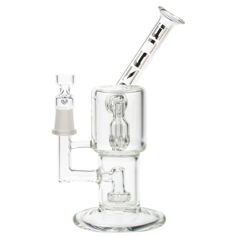 Blaze Glass Bubbler with Showerhead & Keg Diffuser - Side View 3
