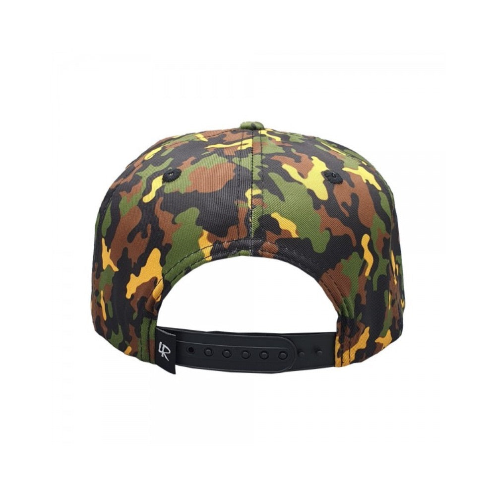 Lauren Rose Big Buddha Cheese 420 Camo Snapback | back view