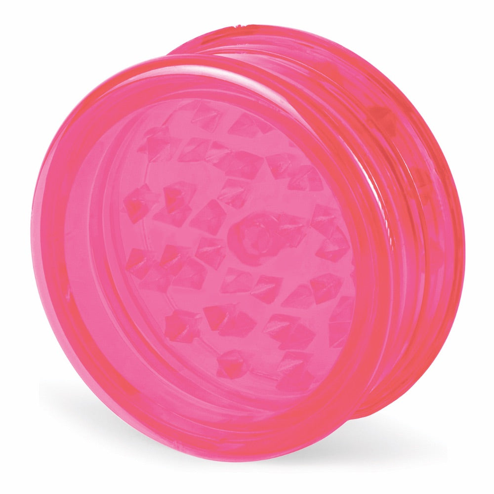 Beamer 63mm 3-Part No Logo Acrylic Grinder | pink