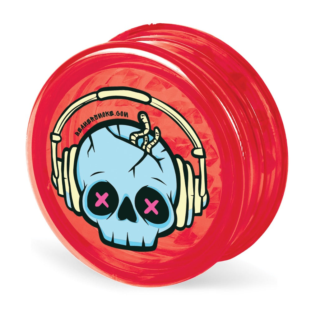Beamer 63mm Prime Edition Virgin Acrylic Grinder | red