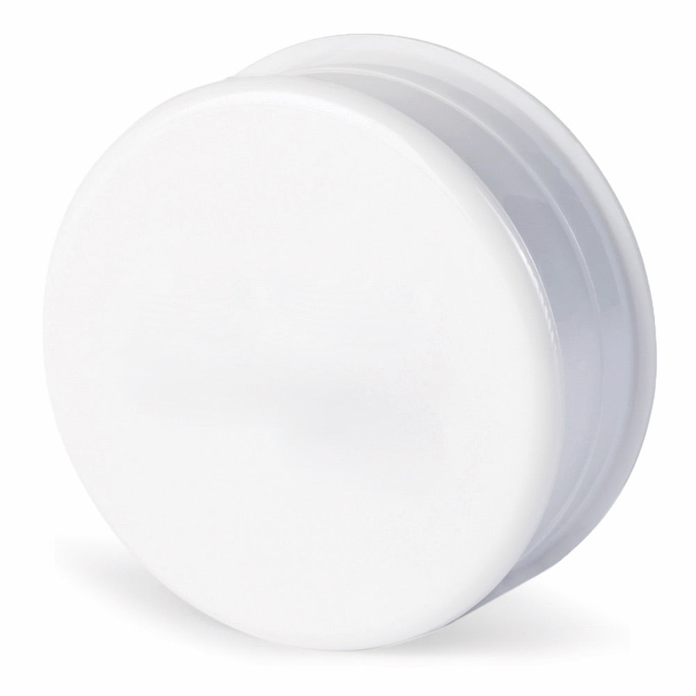 Beamer 90mm 3-Part No Logo Acrylic Grinder | white