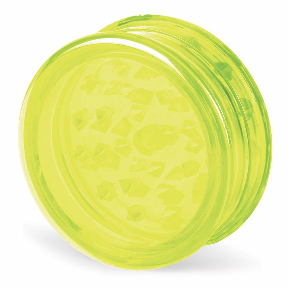 Beamer 90mm 3-Part No Logo Acrylic Grinder | yellow
