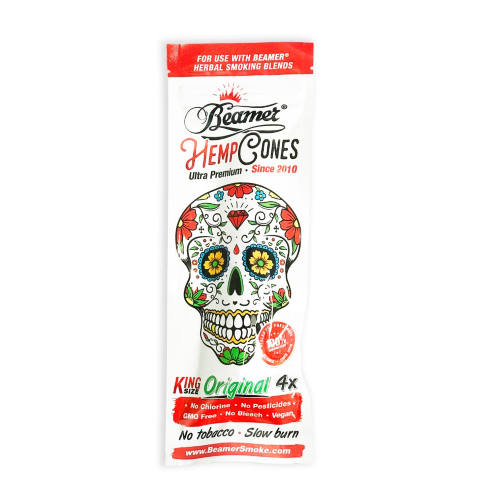 Beamer Vegan Hemp Cones | 4 Pack | king size