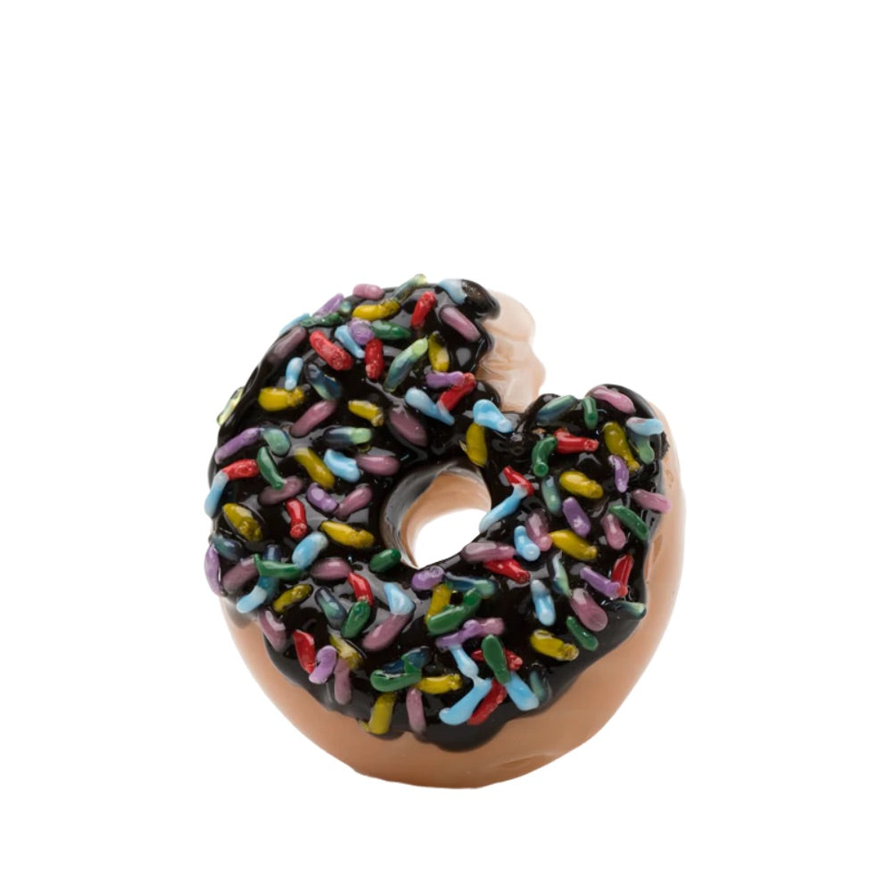 Empire Glassworks Sprinkle Donut Pipe | front view 2
