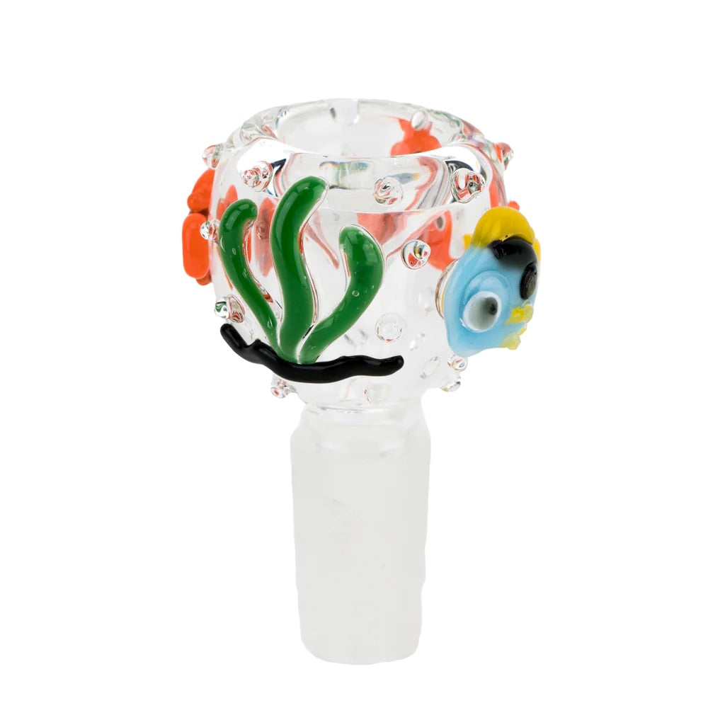 Empire Glassworks Under The Sea Bowl | side view 3
