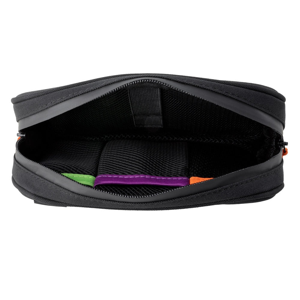 ONGROK Smell Proof Locking Wallet 2.0 | Black | Medium | open