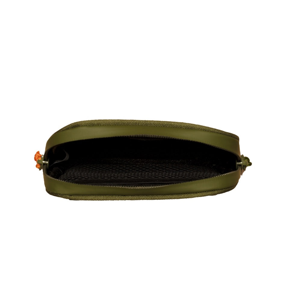 ONGROK Smell Proof Locking Wallet 2.0 | Green | Small | open