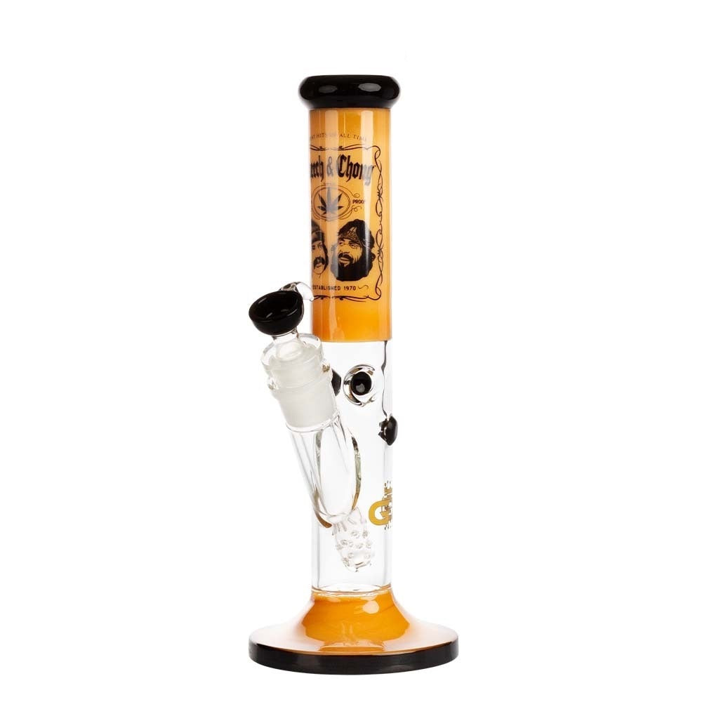 Grace Glass Cheech & Chong Greatest Hits Straight Tube Bong