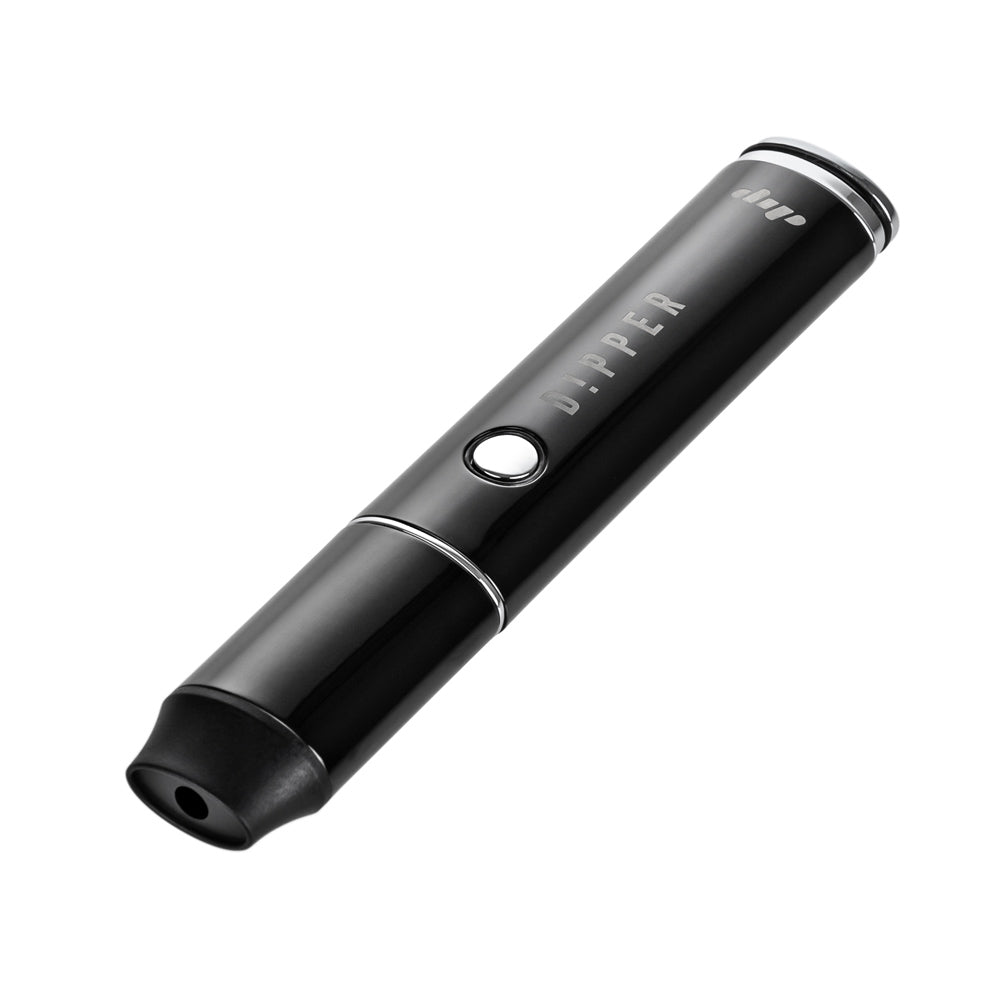 Dip Devices Dipstick Dipper Wax Vaporizer Pen | Charcoal - Front View