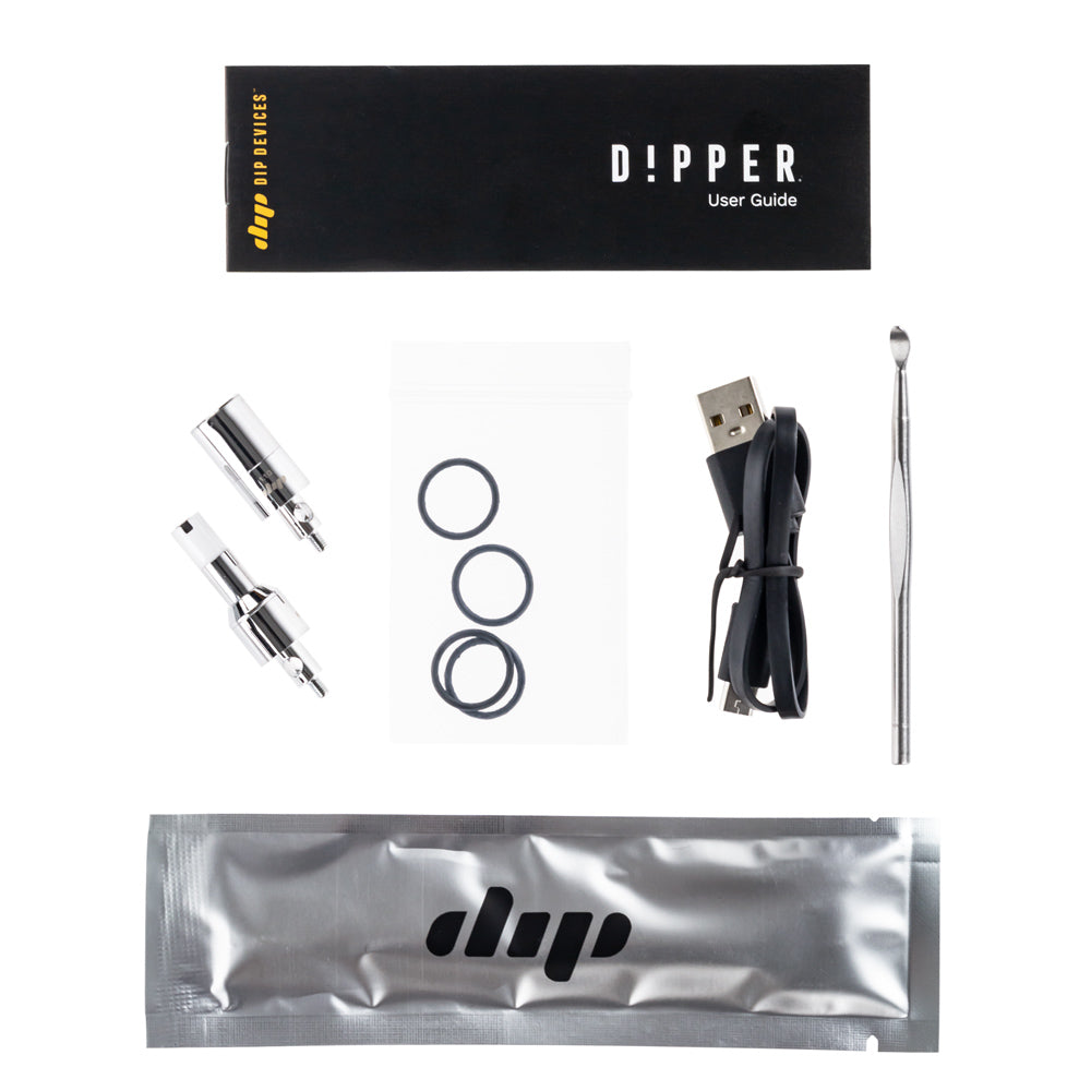 Dip Devices Dipstick Dipper Wax Vaporizer Pen | Charcoal - Accessories