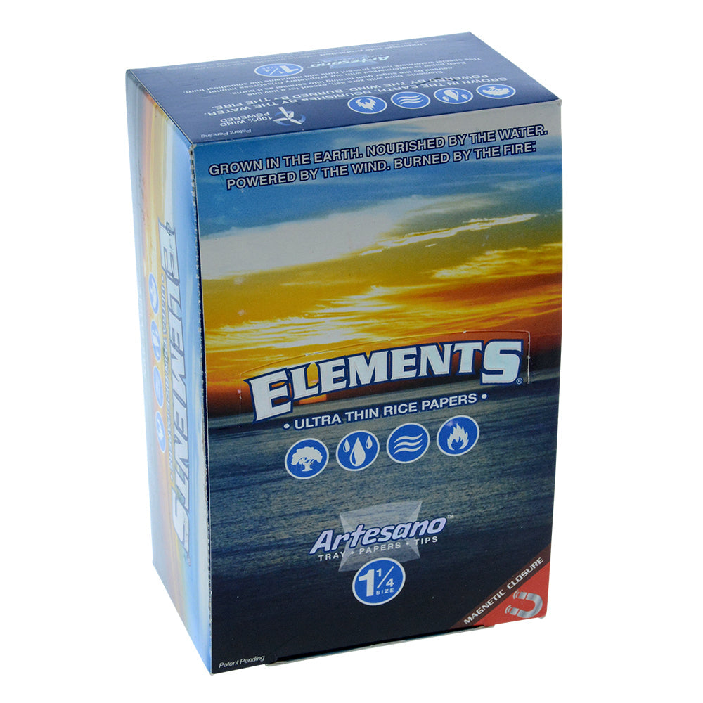 Elements - Artesano All-In-One 1 1/4 Rolling Papers - Box of 15 Packs