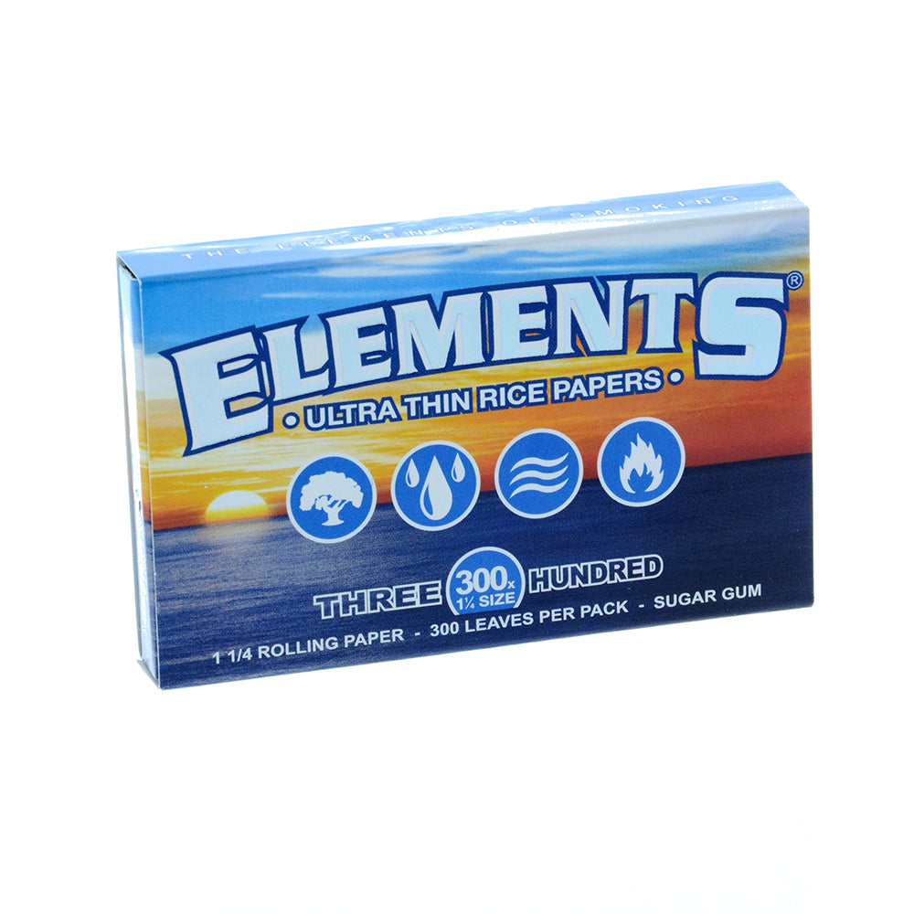 Elements 300 - Ultra 1 1/4 Rice Rolling Papers - Single Pack