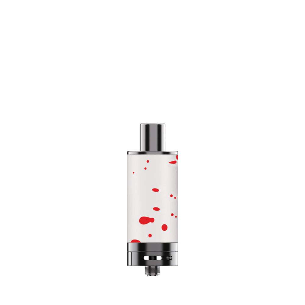 Wulf Mods Evolve Plus XL Duo Dry Atomizer | White Red Splatter