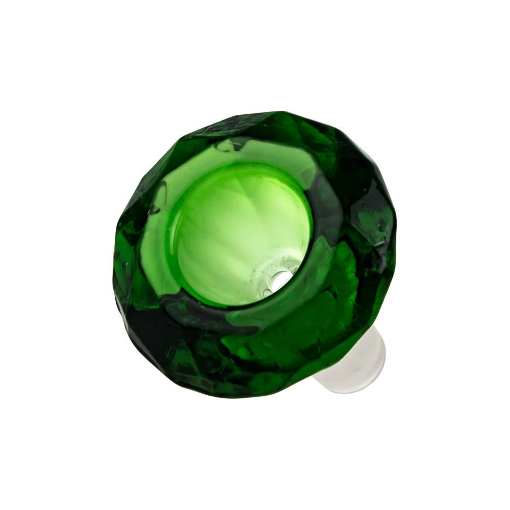 Diamond Shaped Glass Herb Bowl | Male Joint