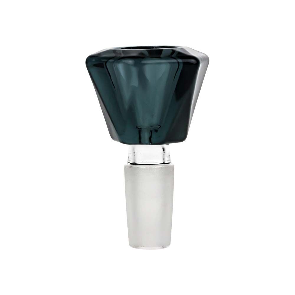 Colored Glass Diamond Shaped Herb Bowl | Male Joint