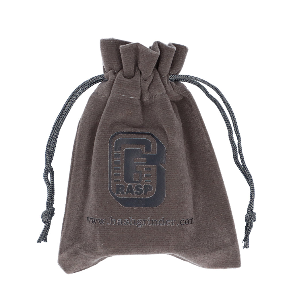 THG Co. G-Rasp Stainless Steel Mini Grater | Grey bag