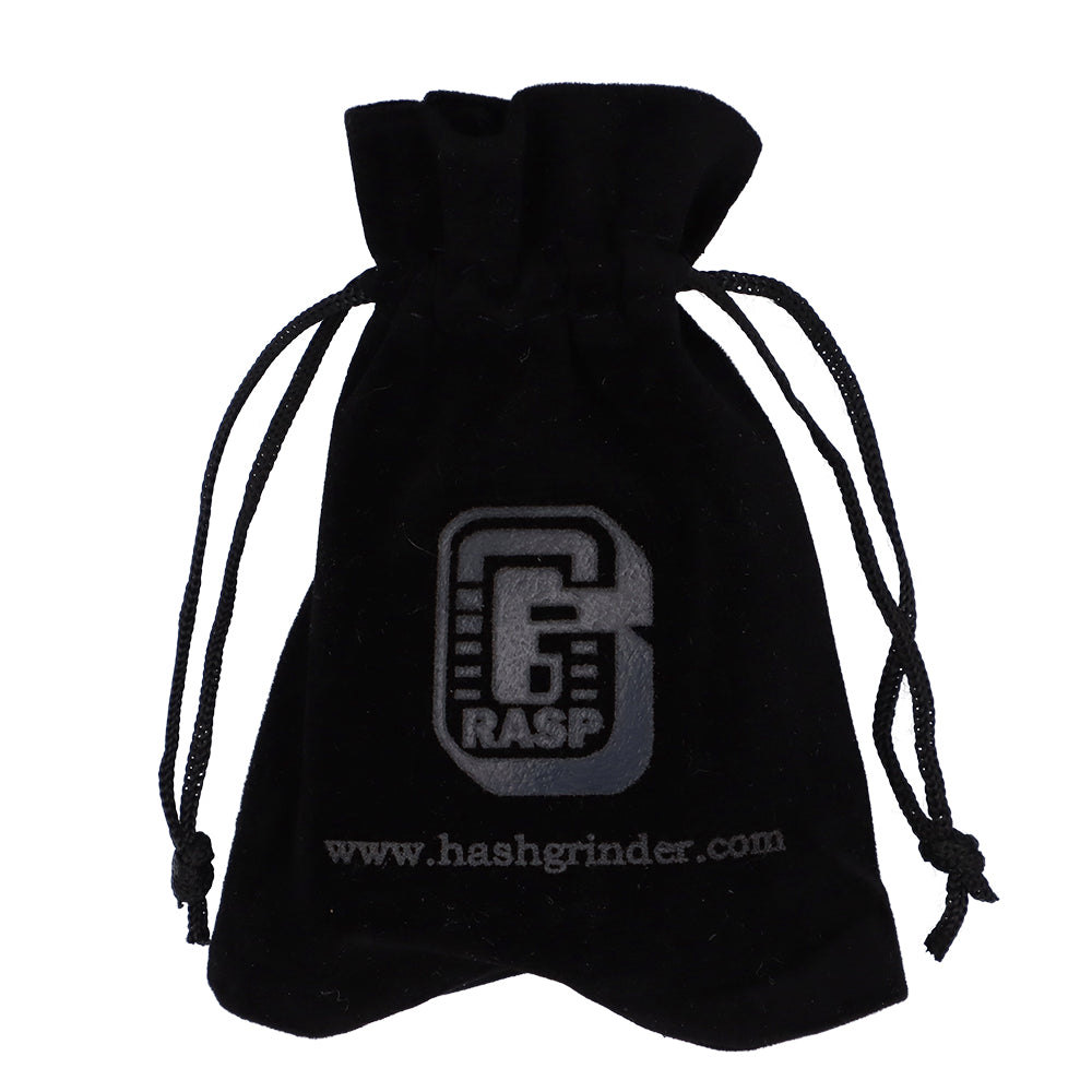 THG Co. G-Rasp Stainless Steel Mini Grater | Black bag