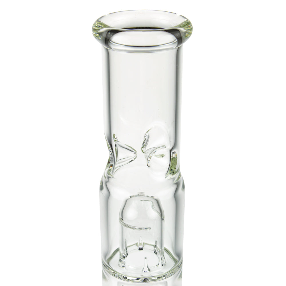 Black Leaf - ELITE Cylinder 6-arm Perc Bong with Carb Hole - Splash Guard