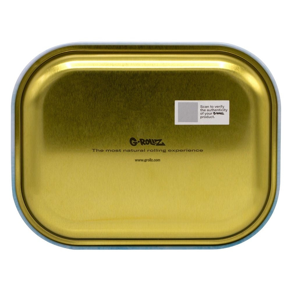 G-Rollz Amsterdam Mad Scientist Rolling Tray | Small | bottom view