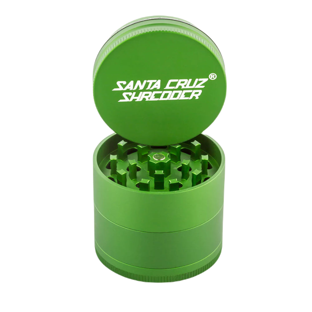 Santa Cruz Shredder Aluminum Herb Grinder | Small | 4-Part