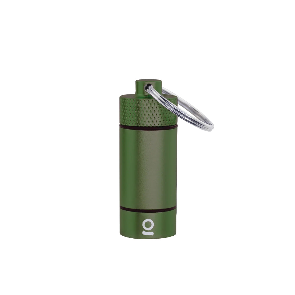ONGROK Small Aluminum Storage Flower Keychain