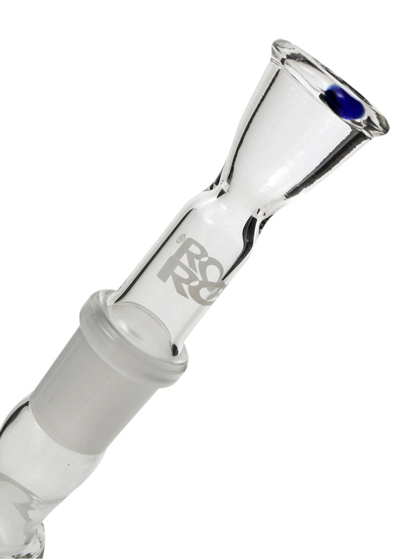 ROOR 5.0mm Black Logo Bong | 35cm - Glass Funnel Bowl