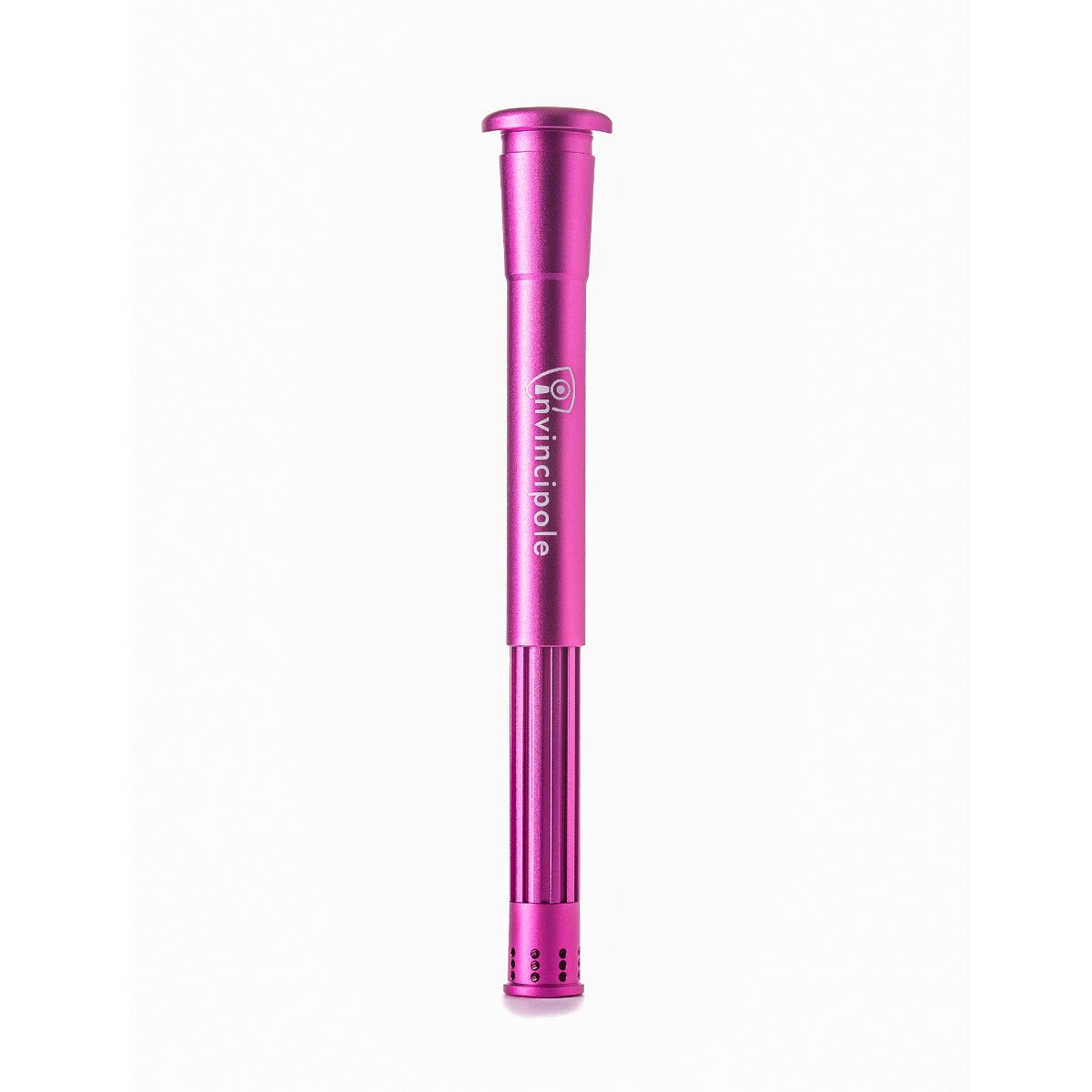 Invincipole Telescopic Metal Diffuser Downstem | 18.8mm > 14.5mm | Pink | Extended