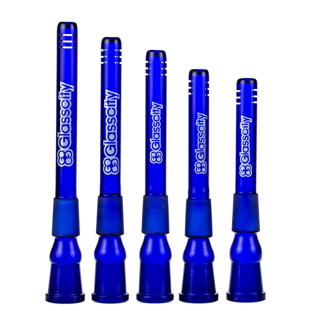 Glasscity Slitted Diffuser Downstem | 18.8mm | Blue
