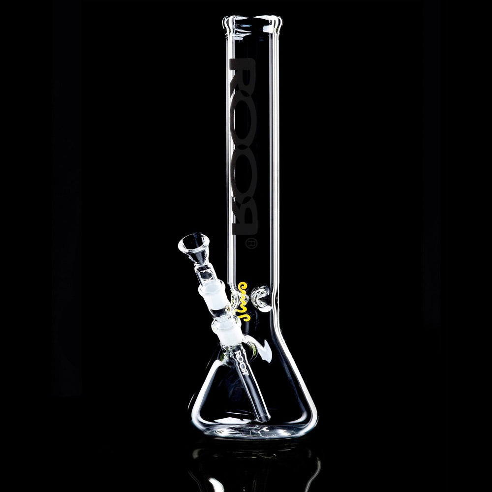 ROOR Little Sista 5.0mm Bong | 35cm | 18.8mm | Ice Notches | black background