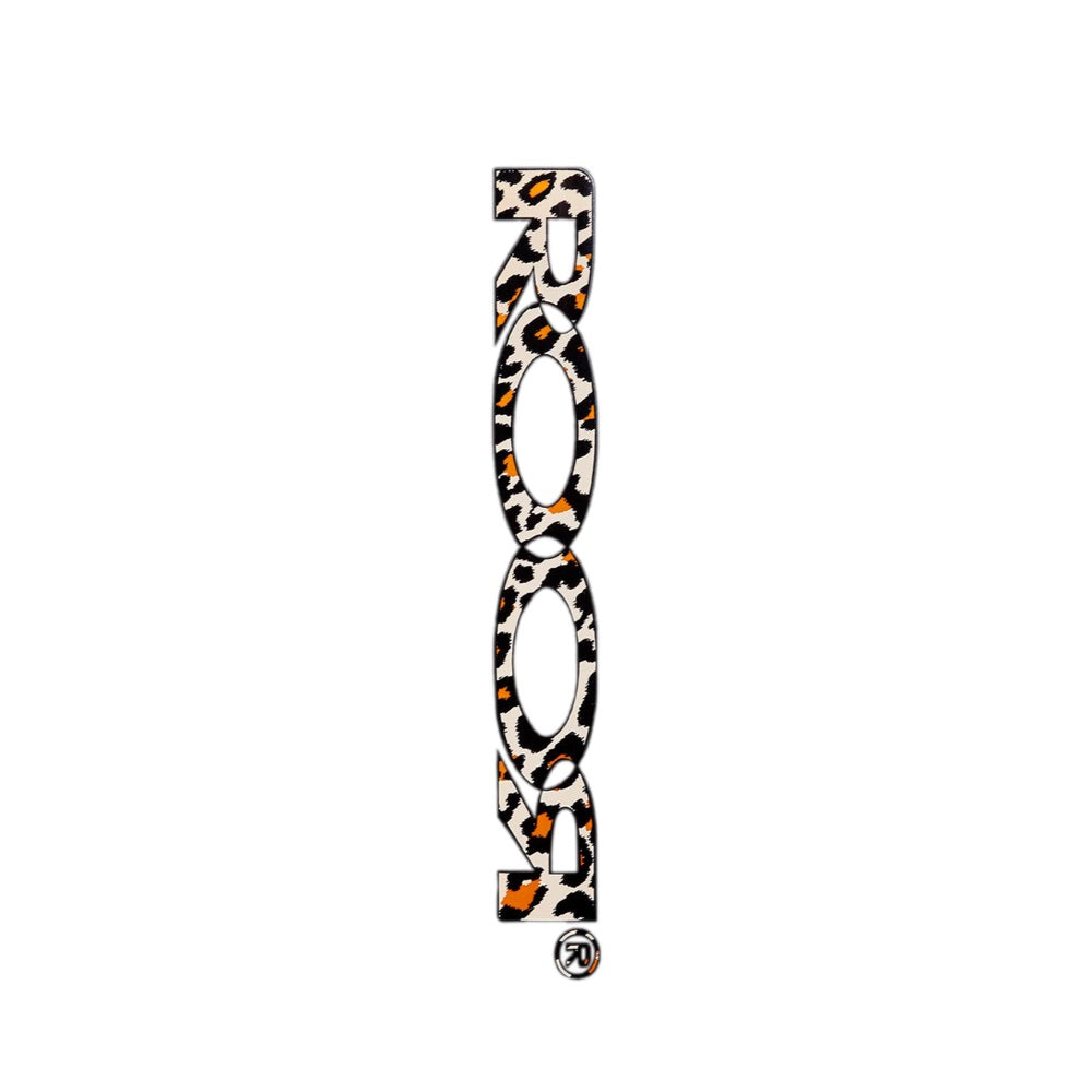 ROOR Little Sista 3.2mm Bong - 18.8mm - Ice Notches | Leopard 3C