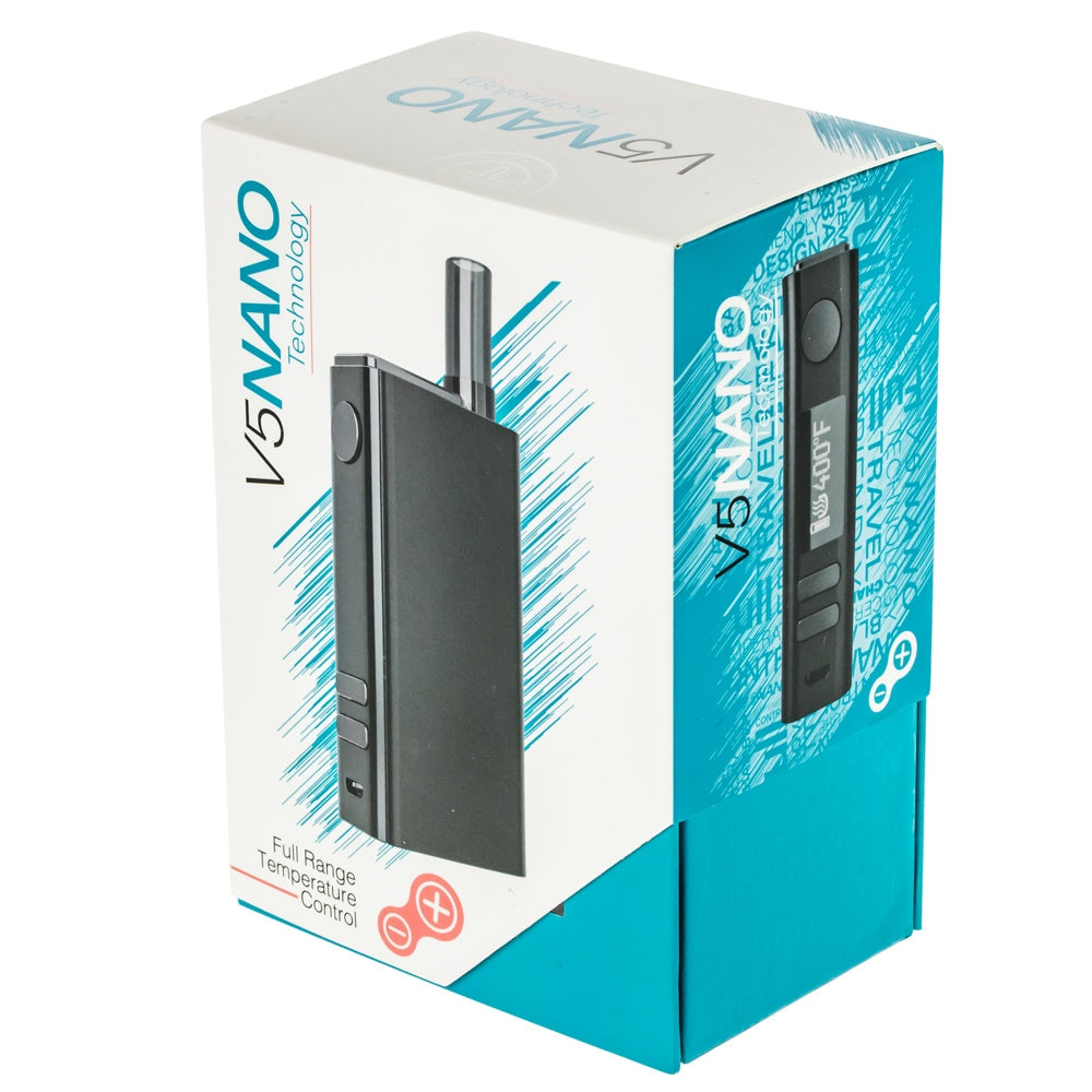 FlowerMate V5 Nano Vaporizer | Black - Box
