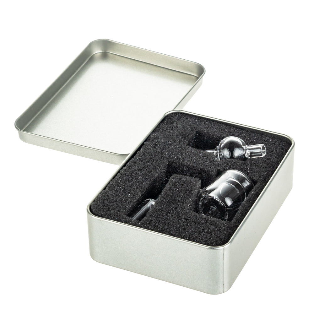 Glass Thermal Banger Set with Carb Cap | Male Joint | 14.5mm - In Case