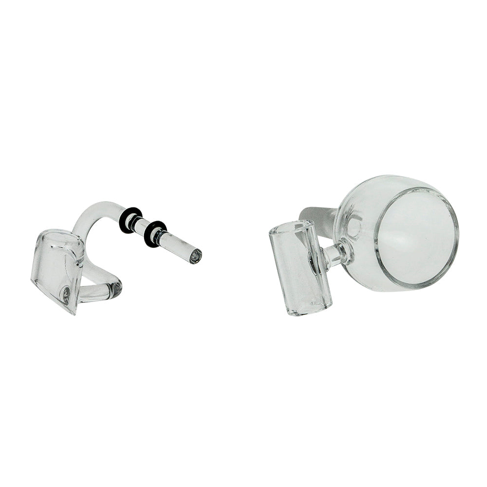 Quartz Glass Honey Pot Vapor Dome with Male Joint - 10mm