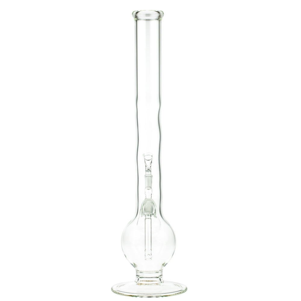 G-Spot Glass Wave Bong with Real Gold Logo | 50 cm - Back View