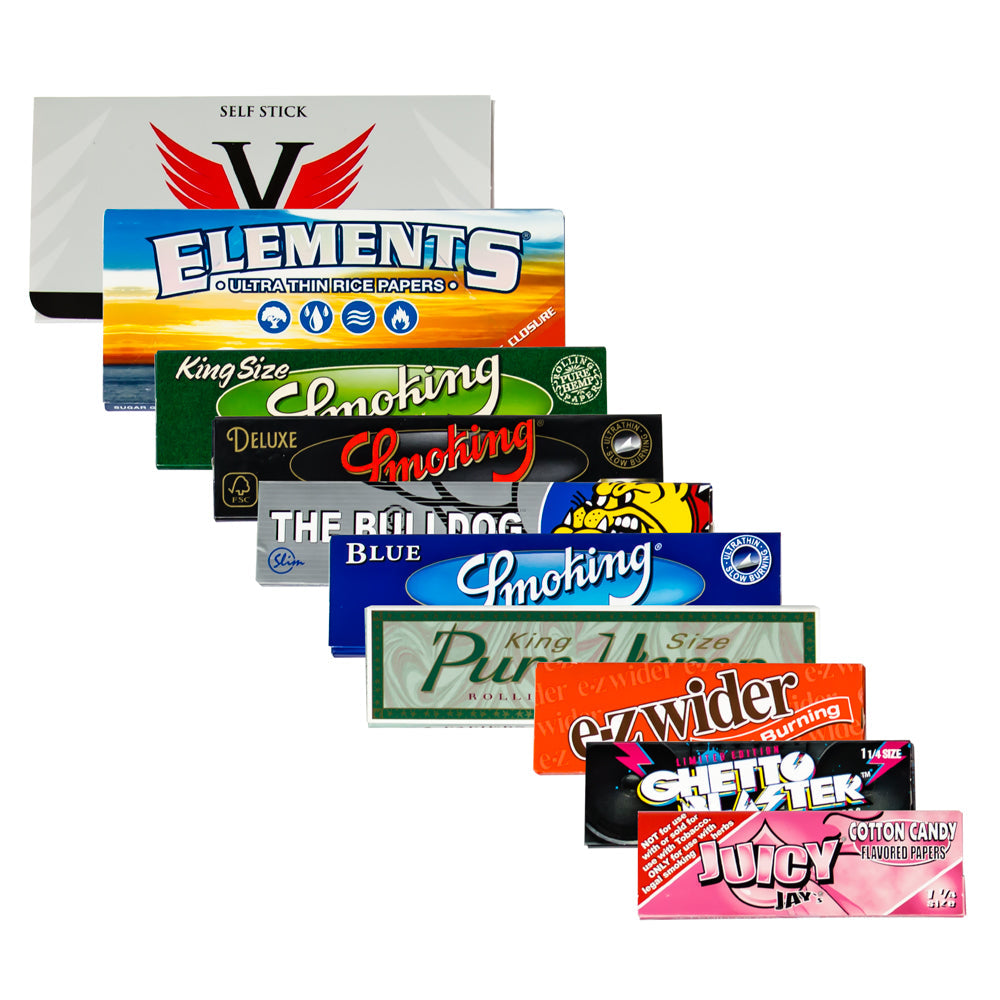 Rolling Paper Mix Set | 10 Packs- Wide Range