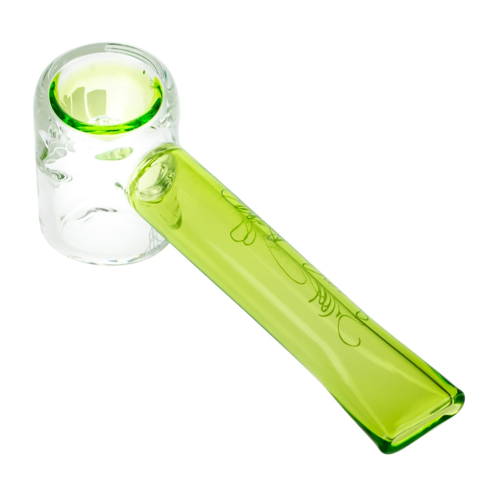 Snoop Dogg Pounds Friendship Hand Pipe | Green - Side View 3